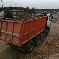 Вторичный щебень бой кирпича фр. 20-40 с доставкой минск