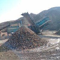 Вторичный щебень бой кирпича фр. 20-40 с доставкой минск