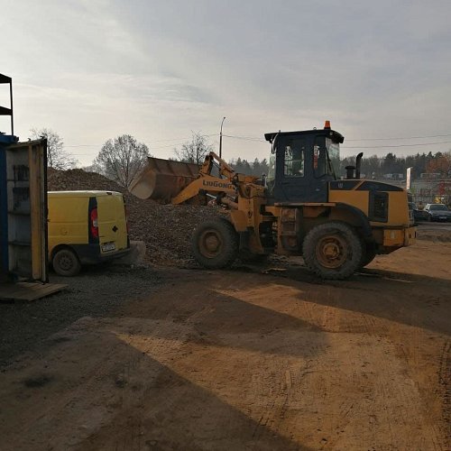 Фронтальный погрузчик с доставкой минск