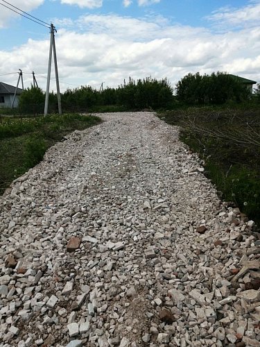 Вторичный щебень бой бетона фр. 20-40 с доставкой минск