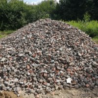 Вторичный щебень бой бетона фр. 20-40 с доставкой минск