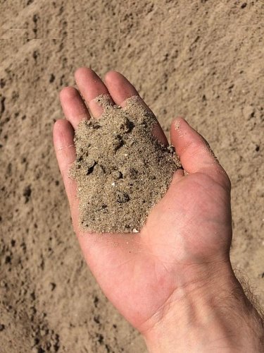 Песок речной (плывун) с доставкой минск