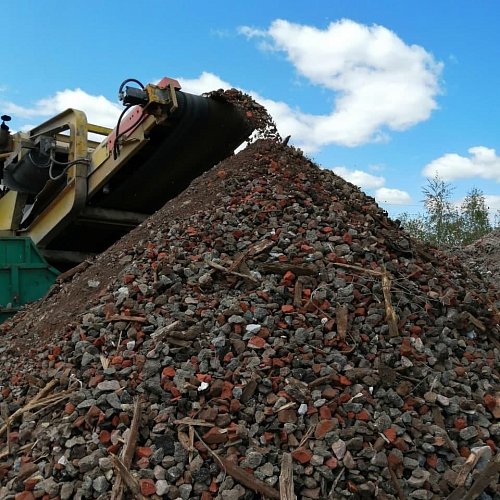 вторичный щебень