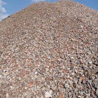 Вторичный щебень бой кирпича фр. 20-40 с доставкой минск