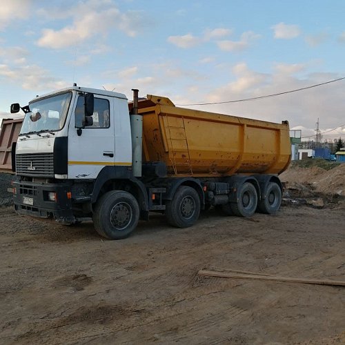 Маз 6501, 15.4 м.куб объем кузова. с доставкой минск