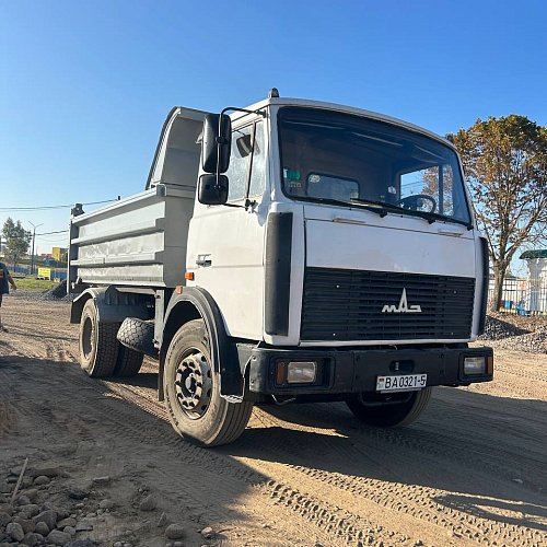 Самосвал 10 тонн аренда, Маз 5551, 8,6 м.куб. объем кузова. с доставкой минск