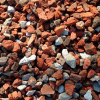 Вторичный щебень бой кирпича фр. 40-80 с доставкой минск