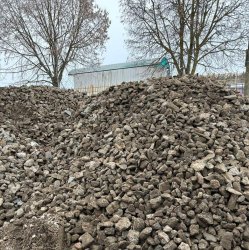 Вторичный щебень бой бетона фр. 40-80 с доставкой минск