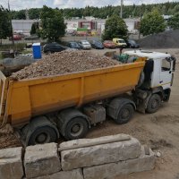 Гравий фракция 20-70 с доставкой минск